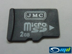 Broken microSD card